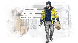 Layering Workwear for Warehousing