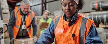 How to keep warm in a warehouse