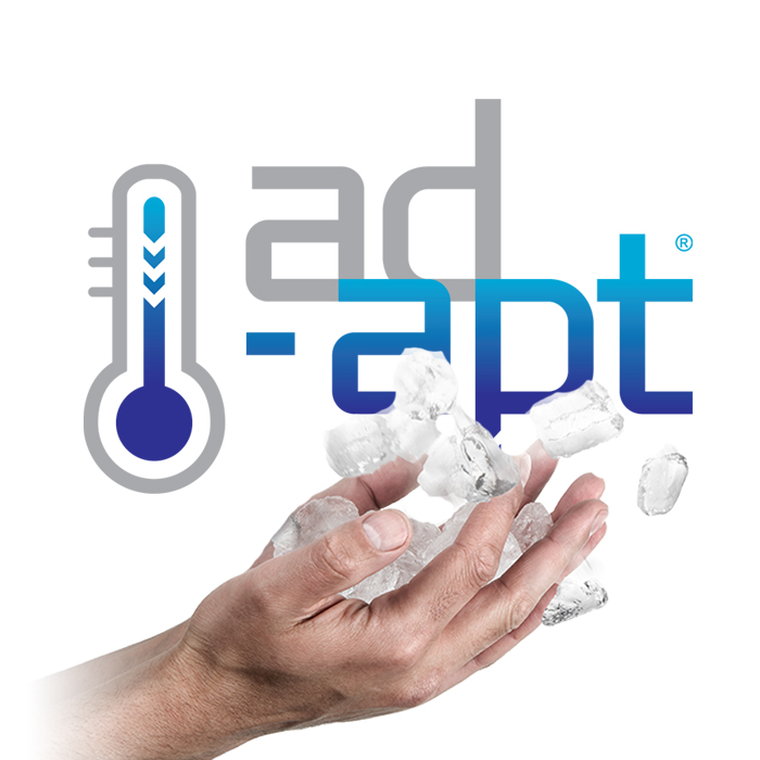 What is AD-APT® technology in safety gloves?